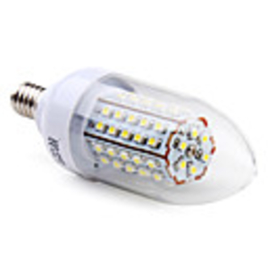 E14 66x3528 SMD 3-3.5W 150-200LM 6000-6500K Natural White Light LED Corn Bulb (220-240V)