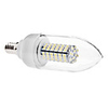 E14 6W 120x3528 SMD 480-500LM 6000-6500K Natural White Light LED Candle Bulb (110V/220V)
