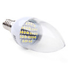 E14 SMD 3528 30LED 70-100LM 1.5-2W White 6000-6500K Candle Bulbs (220-240V)