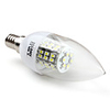E14 SMD 3528 48LED 200LM 2.8W Natural White Candle Bulbs (220-240V)