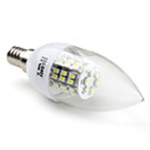 E14 SMD 3528 48LED 200LM 2.8W Natural White Candle Bulbs (220-240V)