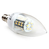 E14 SMD 3528 48LED 200LM 2.8W Warm White Candle Bulbs (220-240V)