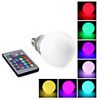 E27 10W RGB Light Remote Controlled LED Ball Bulb (85-265V)