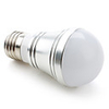 E27 12V 3W White 3-LED Light Bulb (270Lm)