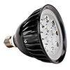E27 12W 960-1080LM 6000-6500K Natural White Light Black Cover LED Spot Bulb (85-265V)