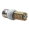 E27 138x3528 SMD 7W 350-450LM 2800-3300K Warm White Light LED Corn Bulb (220-240V)