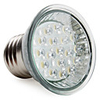 E27 18-LED 90LM 1-1.2W 2800-3500K Warm White Spot Bulbs (220-240V)