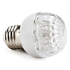 E27 1W 20-LED 6000-6500K White Light Ball Bulb (170-250V)