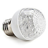 E27 1W 24-LED Green Light Ball Bulb ((170-250V)