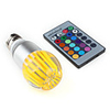 E27 1x3W 270-300LM RGB Light LED Spot Bulb (85-265V)