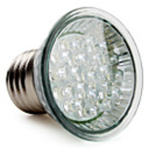 E27 20-LED 100LM 1-1.2W 6000-6500K White Spot Bulbs (220-240V)