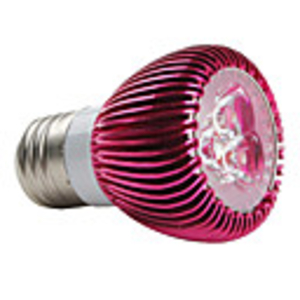 E27 3 1W 3-LED 270LM 6000-6500K White Light Bulb (85-265V)