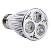 E27 3 LED 3000K Warm White Light Bulb 450Lm