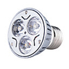 E27 3 x 1W LED Lamp Cap 220V
