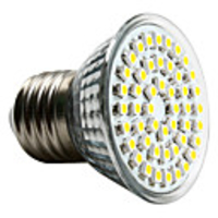 E27 3528 SMD 48-LED Warm White 120-150LM Light Bulb (230V,  2.5-3W)