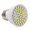 E27 3528 SMD 60-LED 200Lm Warm White Light Bulb 230V