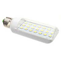 E27 3.5W 21x5050 SMD 320LM 6000-6500K Natural White Light LED Corn Bulb (110V/220V)