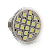 E27 3W 18-SMD 5050 LED White Light Bulb (220V)