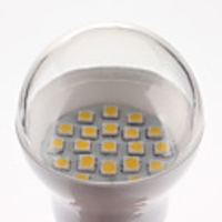 E27 3W 21x5050 SMD 320-3600LM 2700-3500K Warm White Light LED Ball Bulb (220-240V)