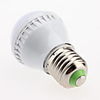 E27 3W 21x5050 SMD 320-360LM 5500-6500K Natural White Light White Cover LED Ball Bulb (220-240V)