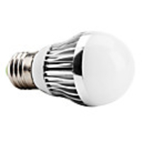 E27 3W 240-270LM 3000-3500K Warm White Light LED Ball Bulb (85-265V)