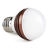 E27 3W 270-300LM 3000-3500K Warm White Light Spot Lamp LED Ball Bulb (85-265V)