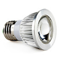 E27 3W 270-300LM 6000-6500K Natural White Light Spot Lamp COB LED Bulb (85-265V)