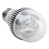 E27 3W 270LM 6000K Natural White Light LED Ball Bulb (85-265V)