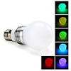 E27 3W 270LM RGB Light LED Ball Bulb (85-265V)