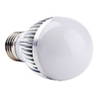 E27 3W 6000K White LED Light Bulb 300Lm