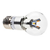 E27 3W 6x5630 SMD 240-270LM 3000-3500K Warm White Light LED Ball Bulb (85-265V)