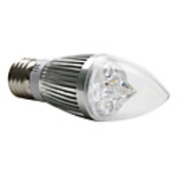 E27 4-LED 360-400Lm 4W Warm White Light Bulb (220V,  3000K)