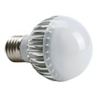 E27 4-LED 360-400Lm 4W White Light Bulb 220V 6000K