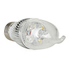 E27 4-LED 4W 360LM Warm White LED Candle Bulbs (85-265V)