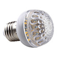 E27 48-3528 SMD 2.5W 6000-6500K Natural White Light LED Ball Bulb (220-240V)