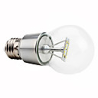 E27 4W 280-320LM 5500-6500K Natural White Light LED Ball Bulb (85-265V)