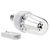 E27 4W 340-380LM 7000K Cold White Light Remote Controlled LED Ball Bulb (110-240V)