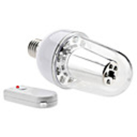E27 4W 340-380LM 7000K Cold White Light Remote Controlled LED Ball Bulb (110-240V)