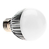 E27 4W 400-450LM 6000-6500K Natural White Light LED Ball Bulb (85-265V)