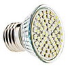 E27 4W 60x3528 SMD 300-350LM 6000-6500K Natural White Light LED Spot Bulb (110-240V)