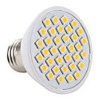 E27 5050 SMD 35-LED 2800-3200K 350Lm Warm White Light Bulb