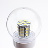 E27 5W 27x5050 SMD 450-500LM 5500-6500K Natural White Light LED Ball Bulb (220V)