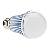 E27 5W 400-450LM 3000-3500K Warm White Light COB LED Ball Bulb (85-265V)