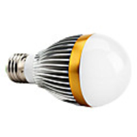 E27 5W 400-450LM 3000-3500K Warm White Light LED Ball Bulb (85-265V)