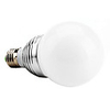 E27 5W 400-450LM 6000-6500K Natural White Light LED Ball Bulb (85-265V)