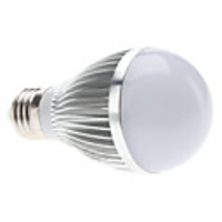 E27 5W 470-490LM 6000-6500K Natural White Light LED Ball Bulb (85-265V)