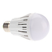E27 5W 480-510LM 6000-6500K Natural White Light LED Ball Bulb (85-265V)