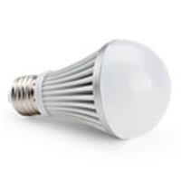 E27 5x1W 500-600LM 6000-6500K Natural White Light LED Ball Bulb (90-265V)