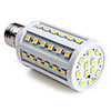 E27 60-SMD 5050 10W 800LM 2800-3300K Warm White LED Corn Bulb (220-240V)