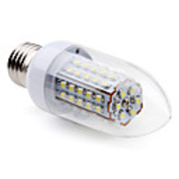 E27 66-3528 SMD 3-3.5W 150-200LM 6000-6500K Natural White LED Corn Bulb (220-240V)